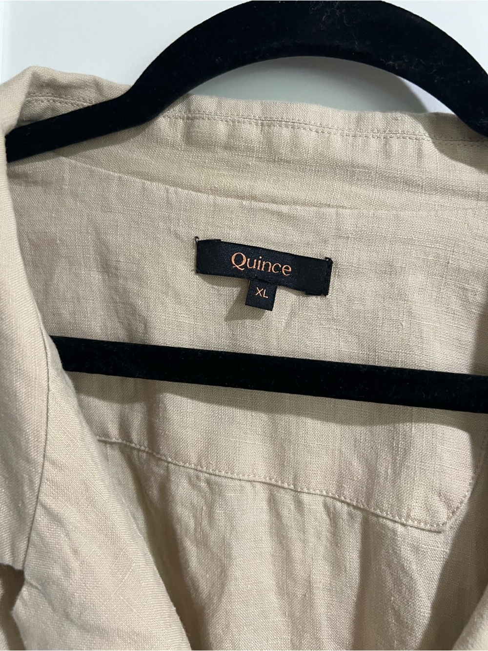 Quince 100% Linen Button Down Dress - Picture 4 of 6